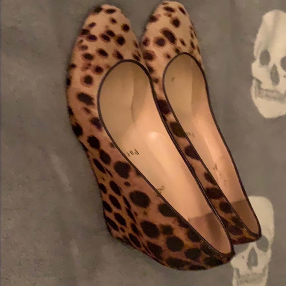 Christian Louboutin Cheetah Wedges